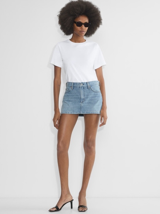 Aritzia Dresses & Skirts - Denim Forum The ‘90s Vintage Micro Denim Skirt